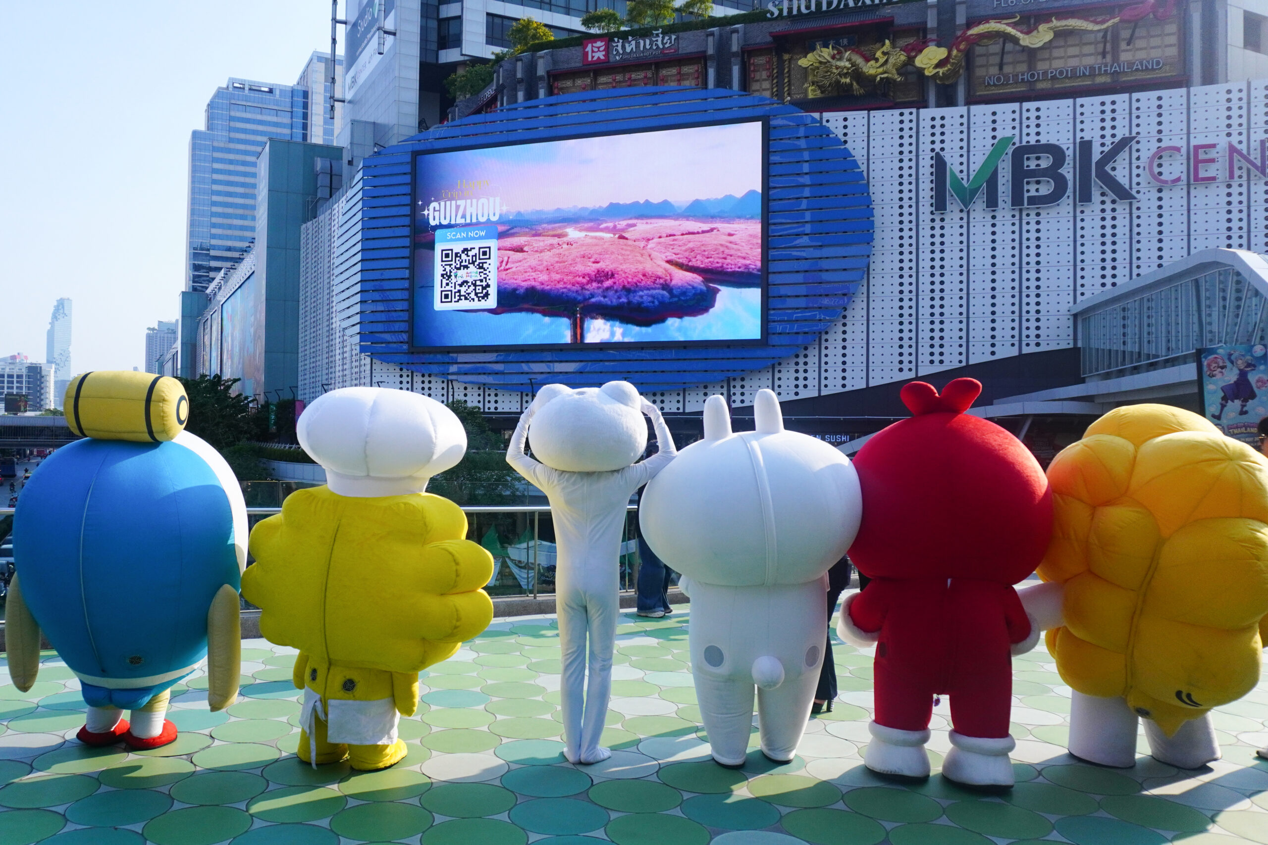 Mascot Collaboration Day Parade, Minto Thailand, Mascot Marketing, Character Collaboration, มาสคอตไทยญี่ปุ่น, Usagyuuun, Betakkuma