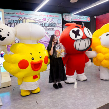 Mascot Collaboration Day Parade, Minto Thailand, Mascot Marketing, Character Collaboration, มาสคอตไทยญี่ปุ่น, Usagyuuun, Betakkuma